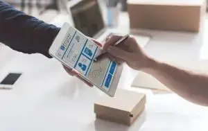 Parcels piling up in a workplace where deliveries are allowed at work