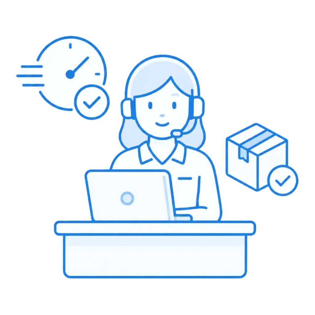 Traizr dashboard showing time saved on mailroom parcel processing.