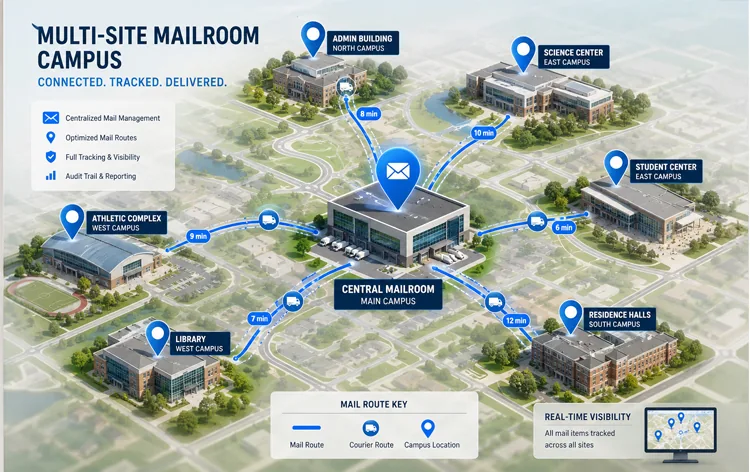 Running a Multi-Site Mailroom
