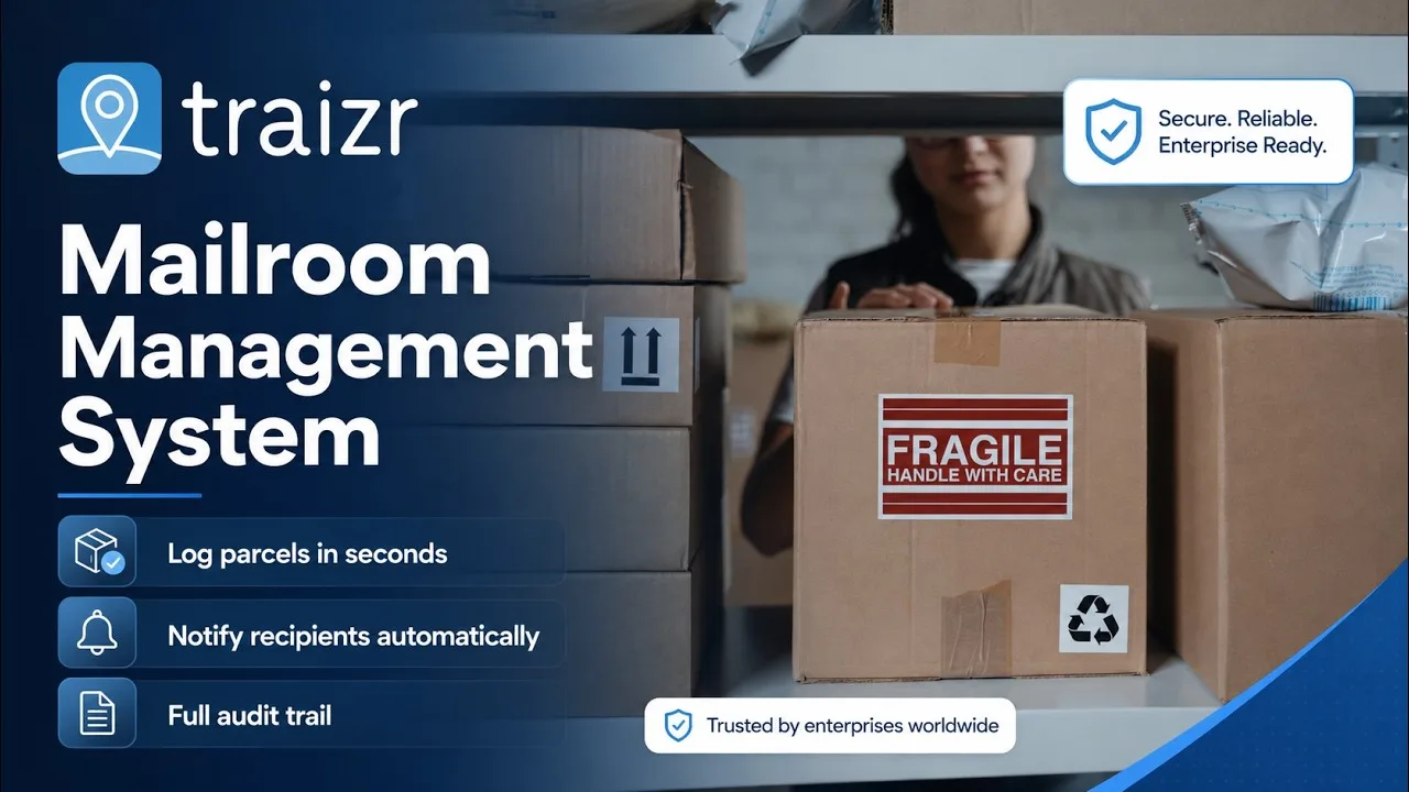 Traizr Mail, Parcel and Virtual Office Management Platform